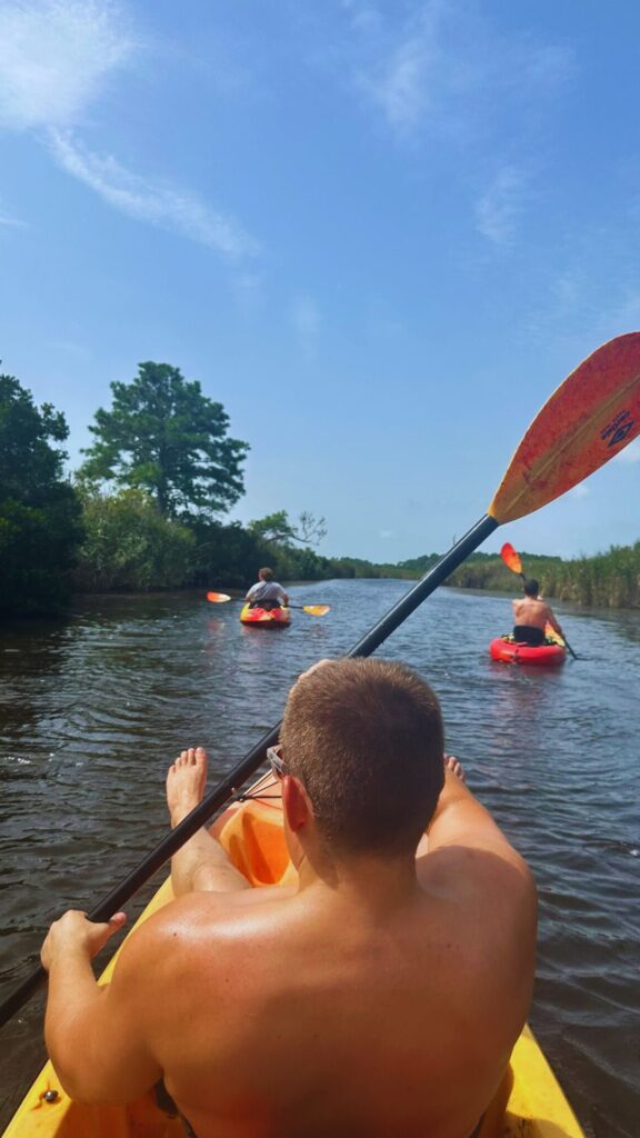 Back Bay Kayking tour with Surf & Adventure Co. in Pungo, Virginia Beach