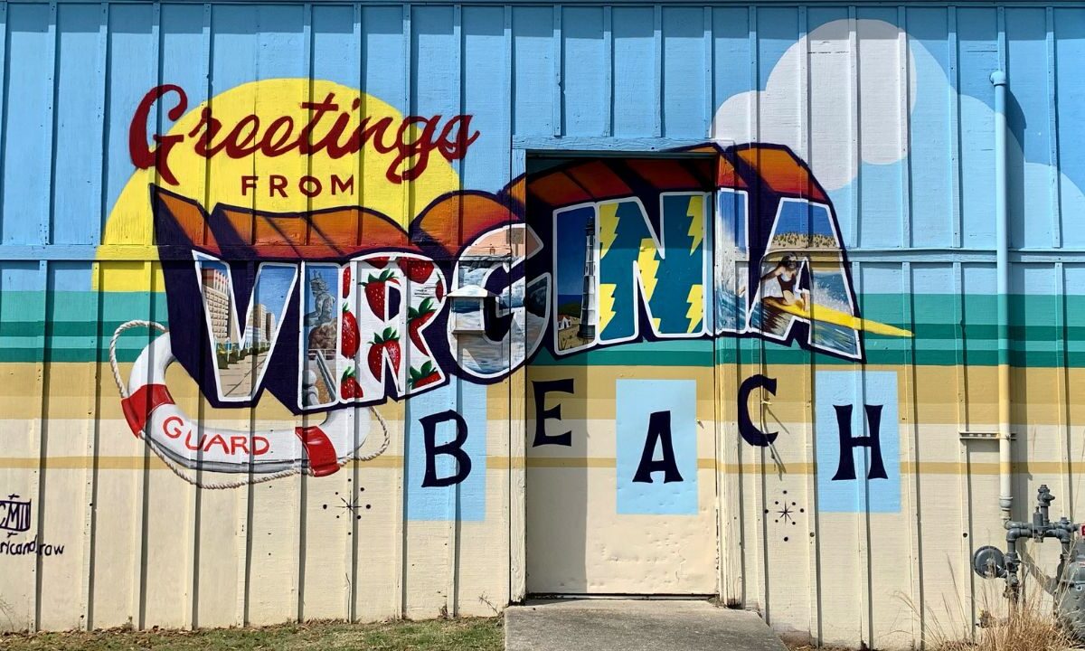 Greetings from Virginia Beach Mural