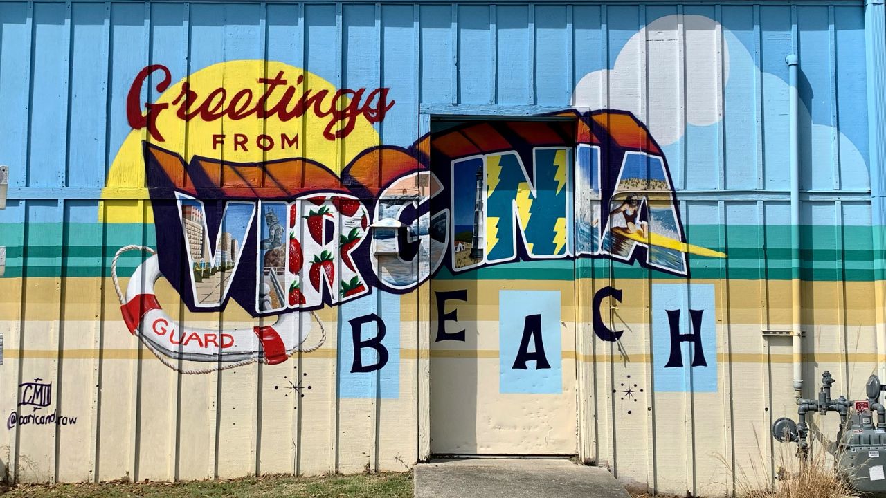 Greetings from Virginia Beach Mural